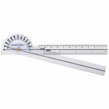 Kišeninis plastikinis goniometras Sehan Goniometer Pocket 15 cm. 0-180