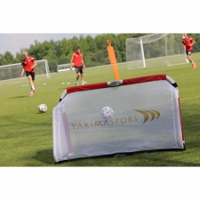 Sulankstomi futbolo vartai 120 x 80 cm