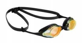 Plaukimo akiniai Arena Cobra Swipe veidrodiniai yellow/copper/black