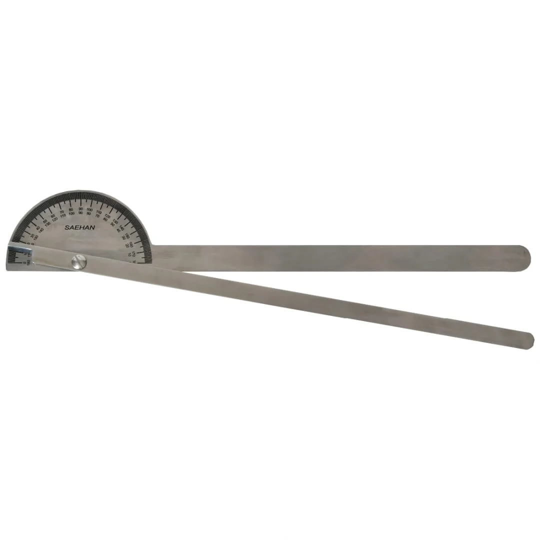Plieninis goniometras Sehan Goniometer 35 cm. 0-180°x2 Plieninis goniometras Sehan Goniometer 35 cm. 0-180°x2