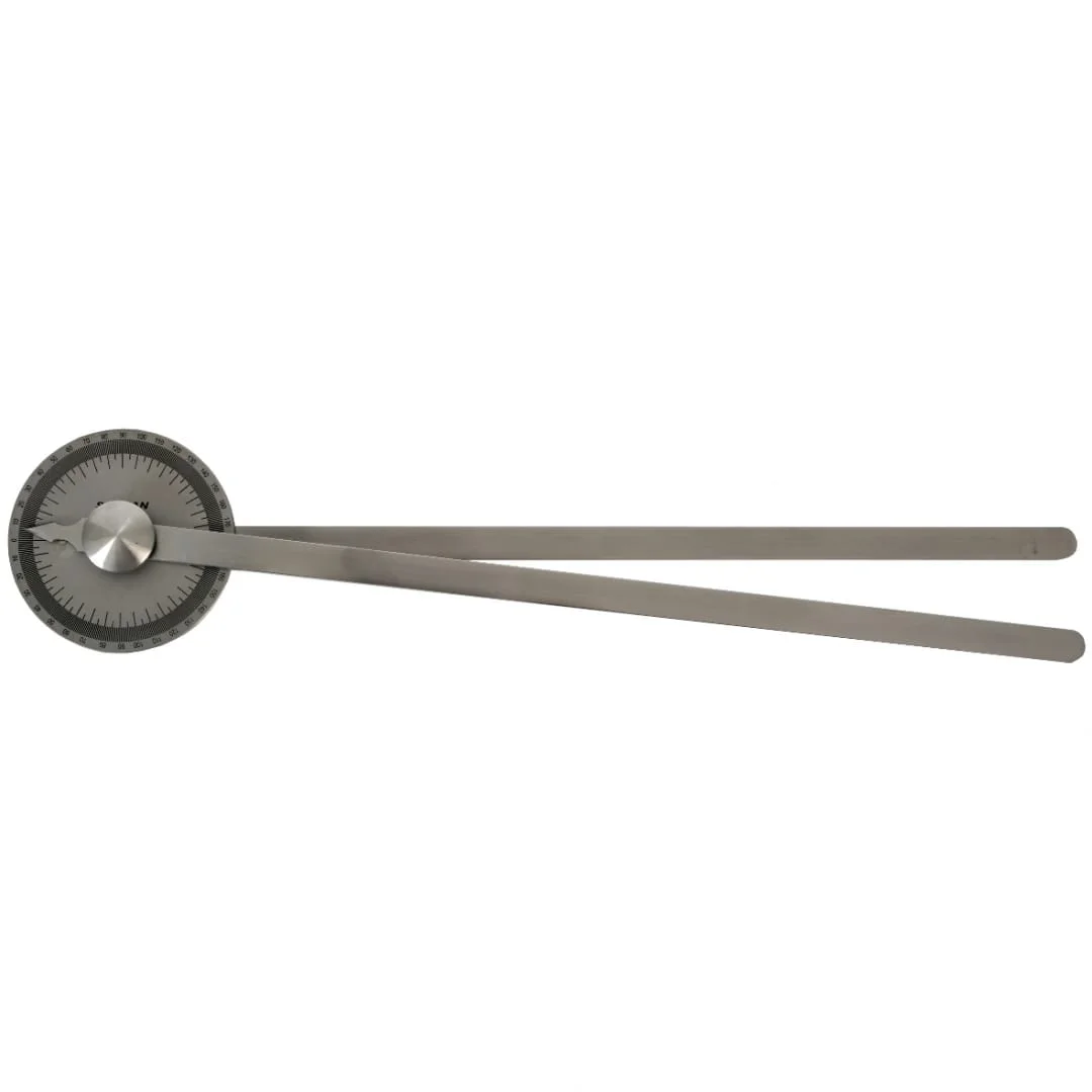Plieninis goniometras Sehan Goniometer 35 cm. 0-360 Plieninis goniometras Sehan Goniometer 35 cm. 0-360