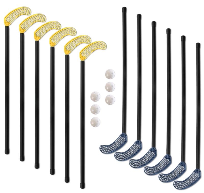 Grindų riedulio komplektas mokyklai Beta 95 Team set 95/107 cm.