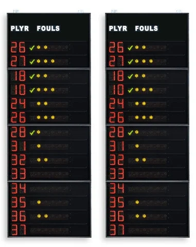 Informacinė švieslentė FS-414B pražangoms fiksuoti 2 x 14 Informacinė švieslentė FS-414B pražangoms fiksuoti 2 x 14