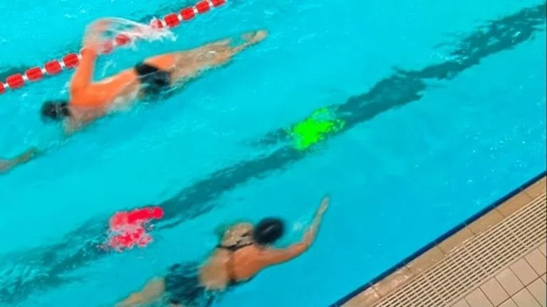 Virtual Swim Trainer plaukimo treniruočių sistema 25 m. baseinui Virtual Swim Trainer plaukimo treniruočių sistema 25 m. baseinui