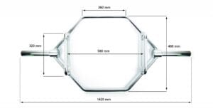 Grifas pritūpimams Squat hex bar