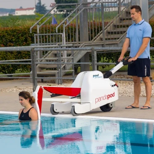 Mobilus keltuvas į baseiną PandaPool Mobilus keltuvas į baseiną PandaPool