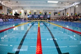 Baseino plaukimo tako linija Malmsten Gold PRO Racing