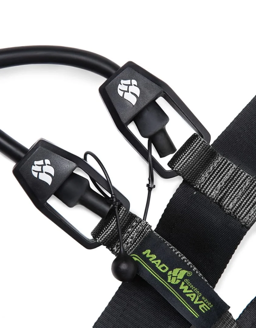 Plaukimo pasipriešinimo diržas MAD WAVE Short Belt Plaukimo pasipriešinimo diržas MAD WAVE Short Belt