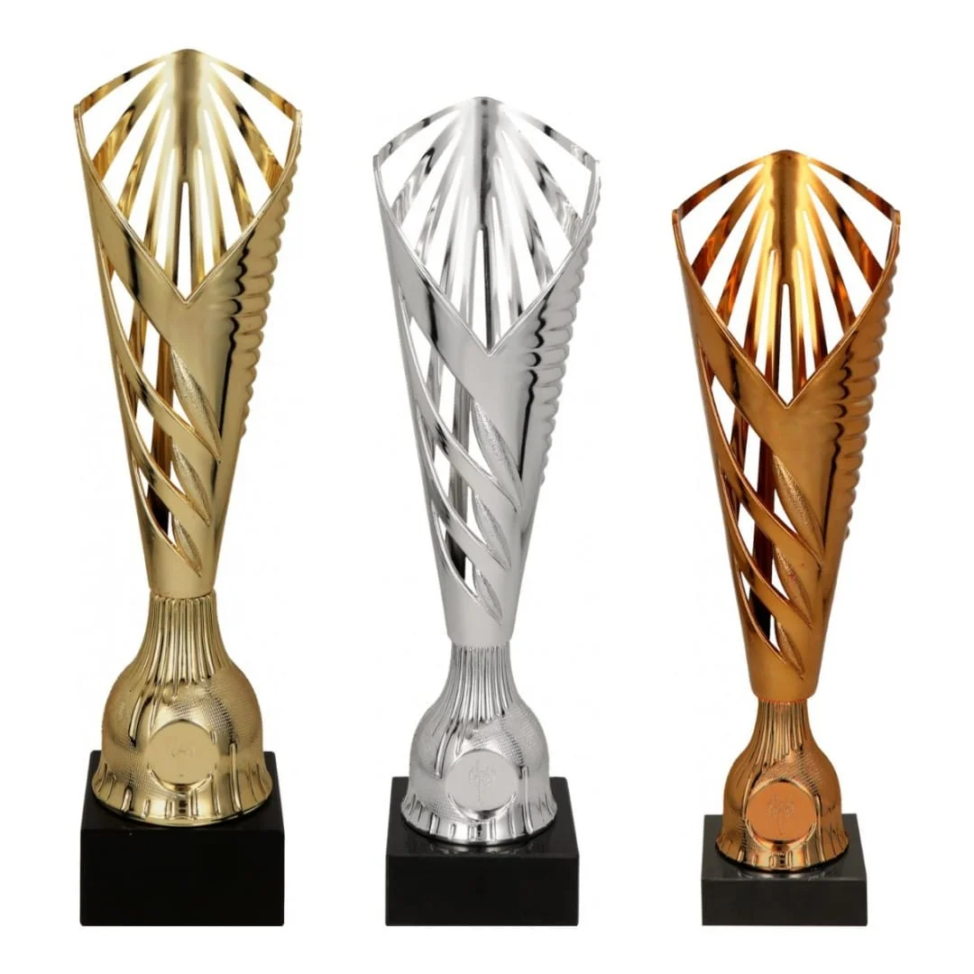 Plastikinė sportinė taurė 9086 G/S/B Taurė 9086 G/S/B