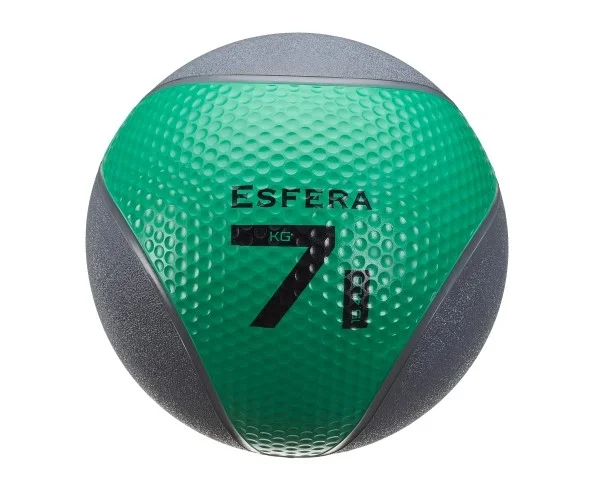 Guminiai svoriniai kamuoliai ESFERA, 1-10 kg Guminiai svoriniai kamuoliai ESFERA, 1-10 kg