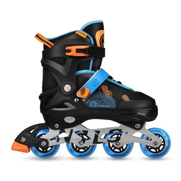 Reguliuojamo dydžio riedučiai NILS EXTREME NA13808 Cosmo blue Reguliuojamo dydžio riedučiai NILS EXTREME NA13808 Cosmo blue M/L