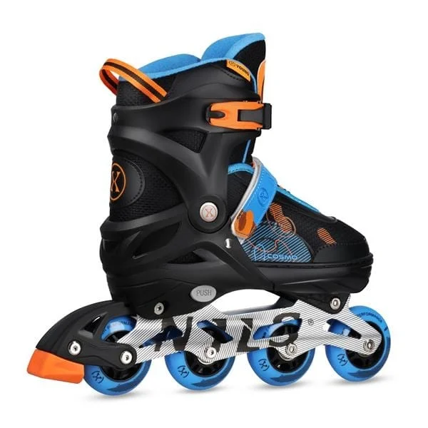 Reguliuojamo dydžio riedučiai NILS EXTREME NA13808 Cosmo blue Reguliuojamo dydžio riedučiai NILS EXTREME NA13808 Cosmo blue M/L