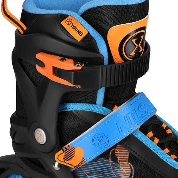 Reguliuojamo dydžio riedučiai NILS EXTREME NA13808 Cosmo blue Reguliuojamo dydžio riedučiai NILS EXTREME NA13808 Cosmo blue M/L