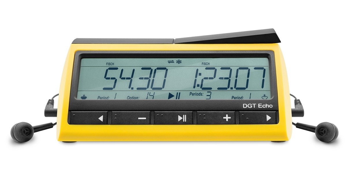 Elektroninis šachmatų laikrodis DGT ECHO akliems ir silpnaregiams žaidėjams - Image 2