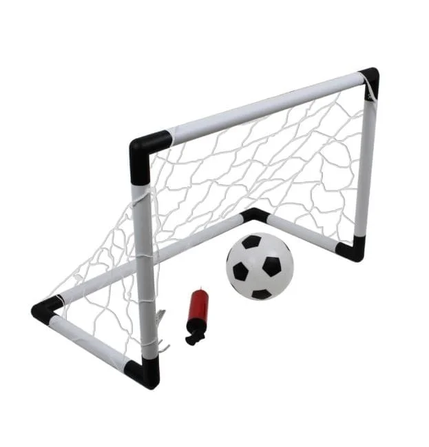 MINI Futbolo vartai su kamuoliu 60x40x30 cm 0002001 MINI Futbolo vartai su kamuoliu 60x40x30 cm 0002001
