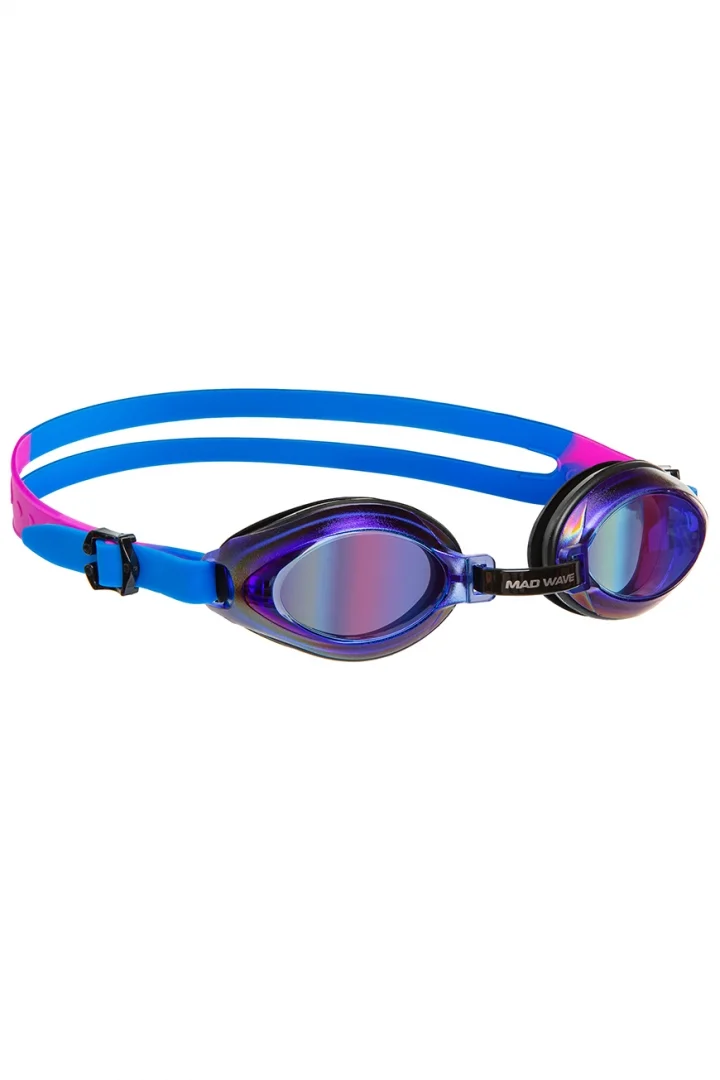 Plaukimo akiniai vaikams MAD WAVE AQUA RAINBOW Plaukimo akiniai vaikams MAD WAVE AQUA RAINBOW