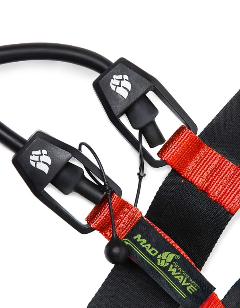Plaukimo pasipriešinimo diržas MAD WAVE Short Belt Plaukimo pasipriešinimo diržas MAD WAVE Short Belt