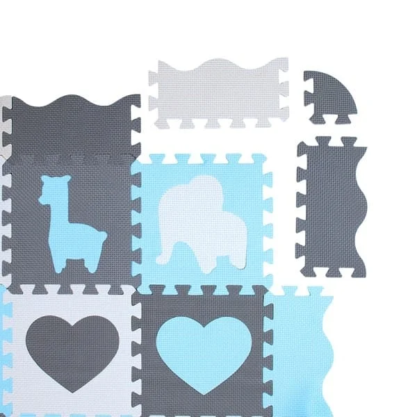 Vaikų žaidimų PUZZLE maniežas MD03, 140x140CM Vaikų žaidimų PUZZLE maniežas MD03, 140x140CM