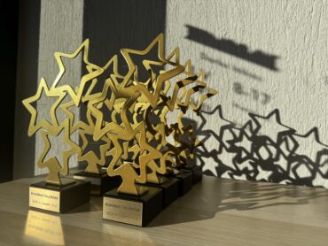 Metalinis apdovanojimas ŽVAIGŽDĖS ML-STA, 21 cm