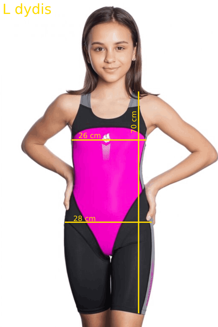 Maudymosi kostiumėlis mergaitėms MAD WAVE ATHLETIC - Image 4