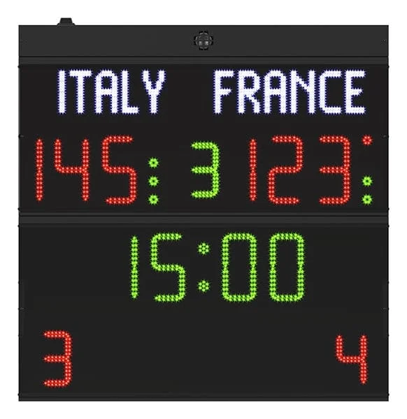 Švieslentė FC54H25N programuojami pavadinimai FIBA patvirtinta Švieslentė FC54H25N programuojami pavadinimai FIBA patvirtinta
