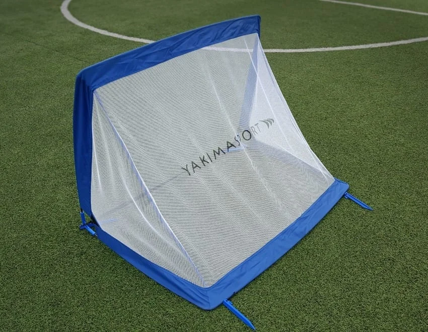 Nešiojami futbolo vartai POP UP 120×80 cm (2 vnt. + krepšys)