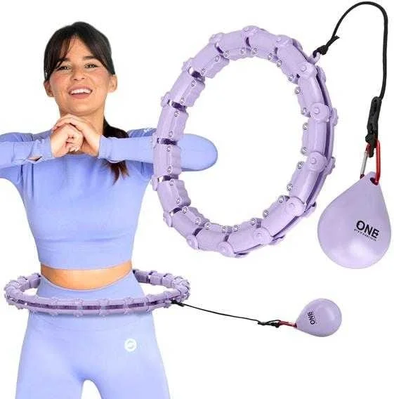 Masažuojantis gimnastikos lankas HULA HOOP Masažuojantis gimnastikos lankas HULA HOOP