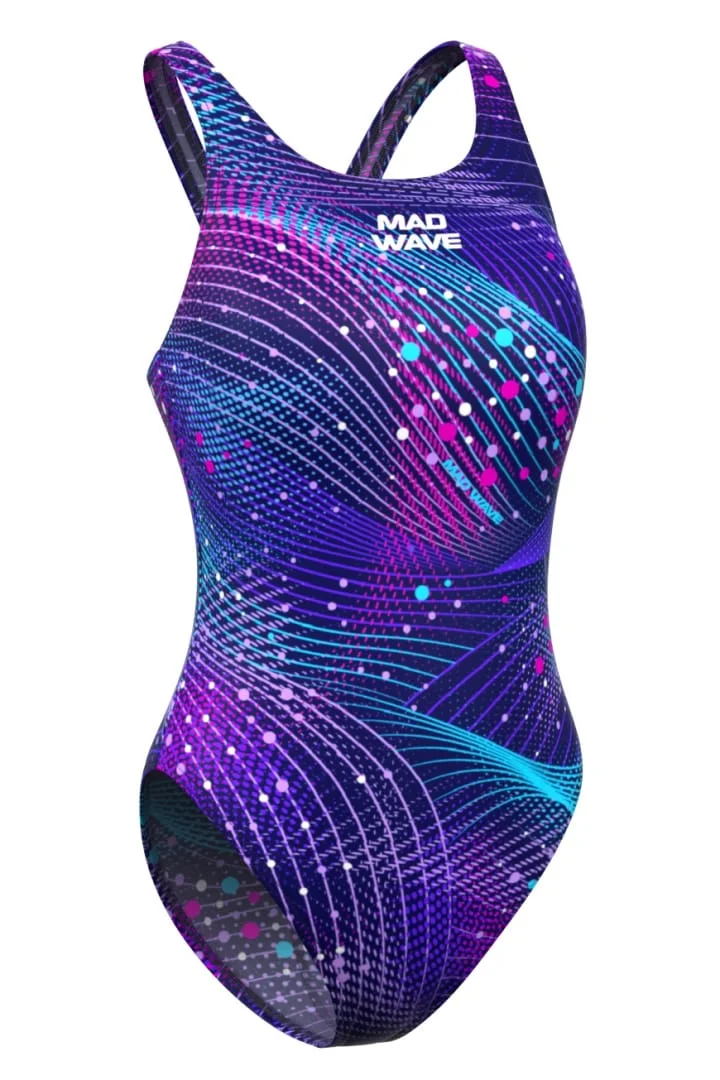 Vientisas sportinis maudymosi kostiumas Wave PBT B3 Vientisas sportinis maudymosi kostiumas Wave PBT B3