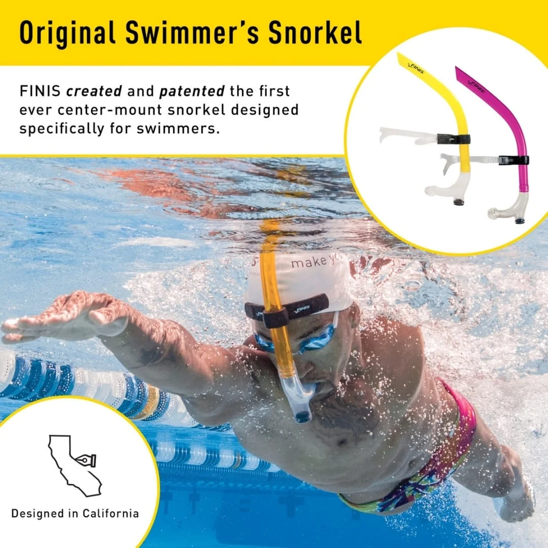Plaukimo vamzdelis FINIS ORIGINAL Snorkel junior Plaukimo vamzdelis FINIS ORIGINAL Snorkel junior