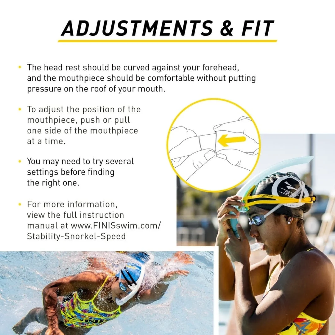 Plaukimo vamzdelis FINIS STABILITY Snorkel Plaukimo vamzdelis FINIS STABILITY Snorkel