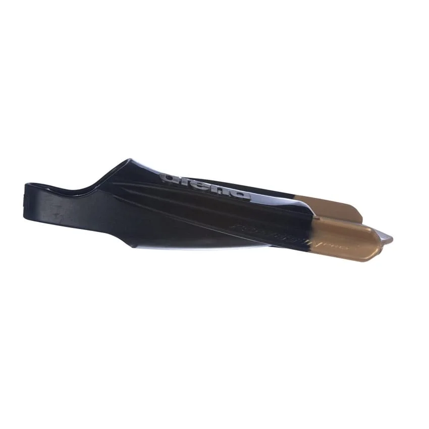 Silikoniniai plaukmenys ARENA POWERFIN PRO black/gold Silikoniniai plaukmenys ARENA POWERFIN PRO black/gold