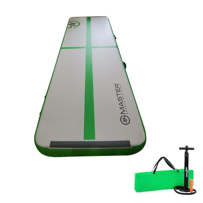Pripučiamas gimnastikos čiužinys 300x100x20 cm Pripučiamas gimnastikos čiužinys 300x100x20 cm