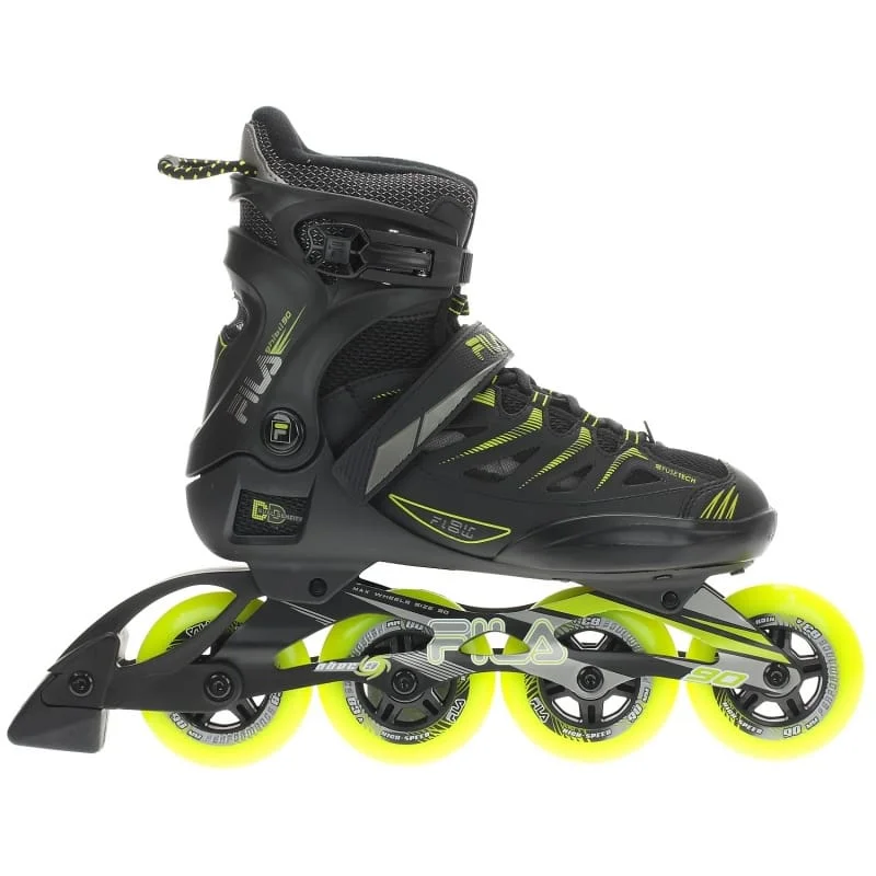 Riedučiai FILA GHIBLI 90 black/lime Riedučiai FILA GHIBLI 90 black/lime