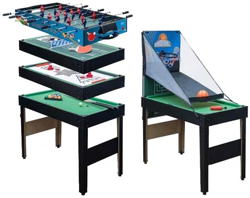 Multižaidimų stalas 16 in 1
