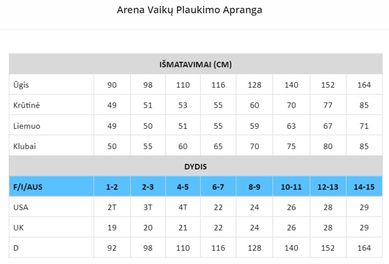 Berniukų plaukimo glaudės ARENA THRICE - Image 2