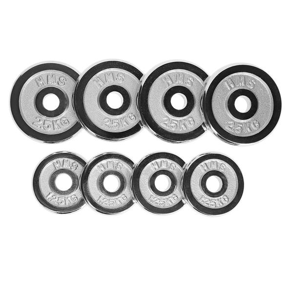 Hantelių rinkinys lagamine STC20 2x10 kg - Image 4