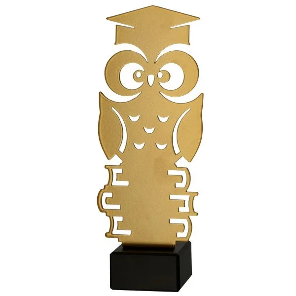 Metalinis apdovanojimas PELĖDA ML-SCH, 21 cm Metalinis apdovanojimas PELĖDA ML-SCH, 21 cm