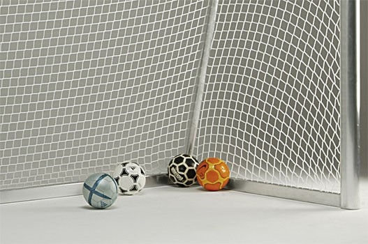 Futbolo vartų tinklas BOX PP 3mm 7,5x2,5x2x2 2 vnt. - Image 3