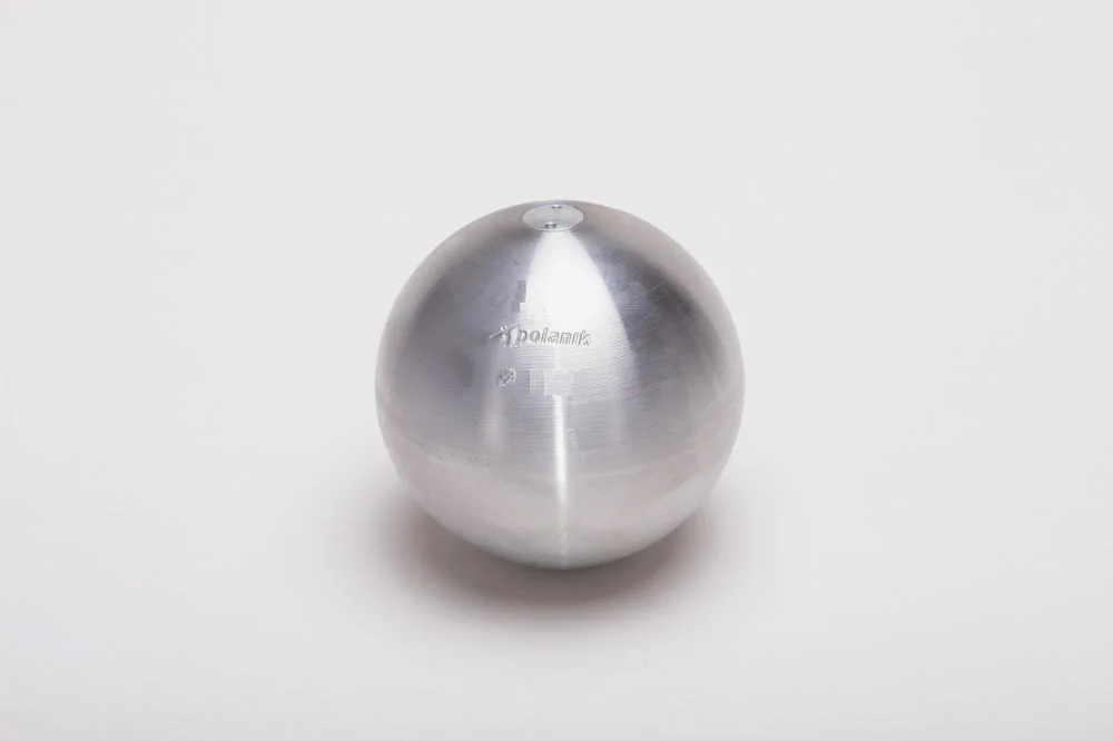 Plieninis stūmimo rutulys varžyboms PK 5-7.26 kg, įvairių diametrų Plieninis stūmimo rutulys varžyboms PK 5-7.26 kg, įvairių diametrų