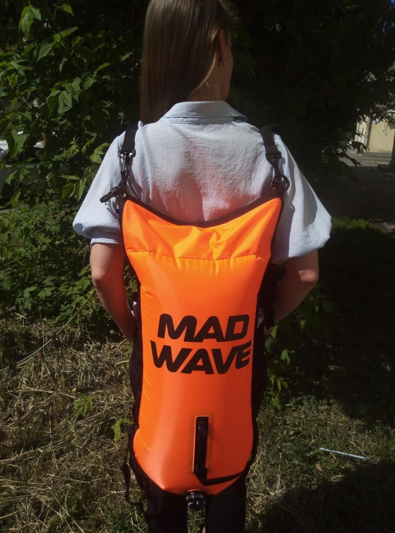 Plūduras, krepšys triatlonui Madwave Dry bag - Image 3