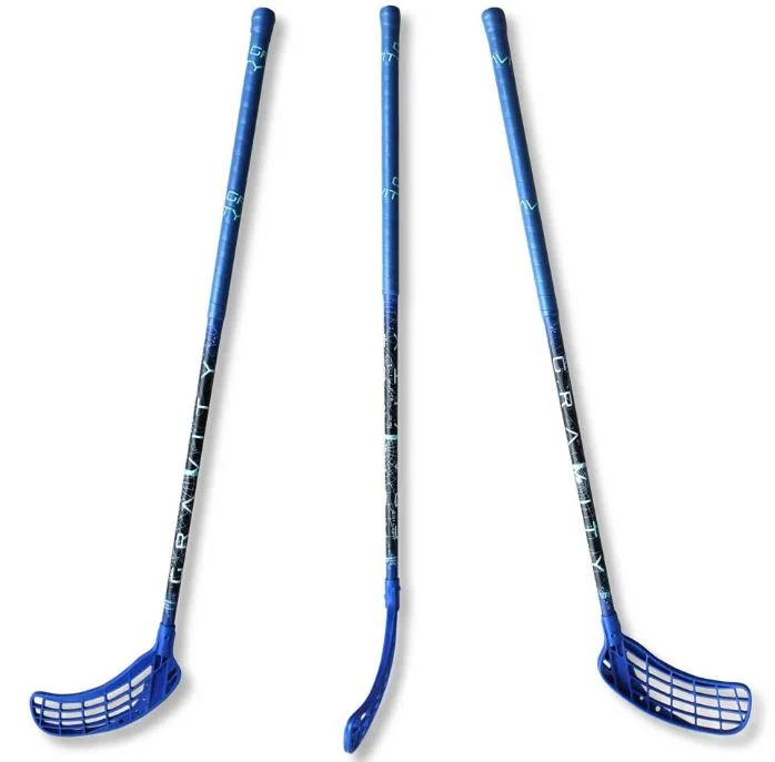 Grindų riedulio lazda GRAVITY BLUE 96/108 cm. Grindų riedulio lazda GRAVITY BLUE 96/108 cm.