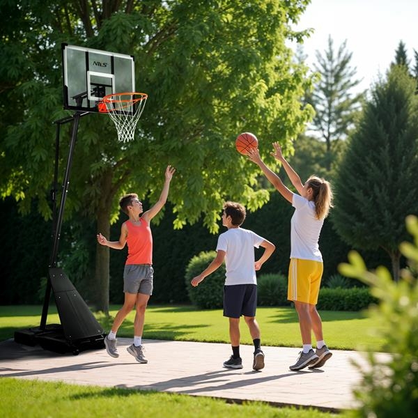 Reguliuojamo aukščio krepšinio stovas ZDK255 1.5 - 3.05m - Image 2