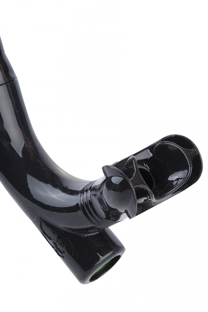 Plaukimo vamzdelis MAD WAVE Pro snorkel, juodas - Image 4