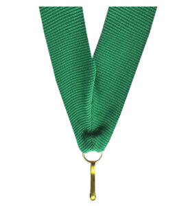 Medalio juostelė žalia 11 mm