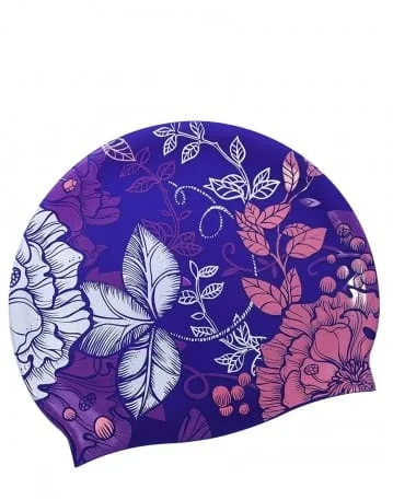 Plaukimo kepurėlė MAD WAVE FLEUR Plaukimo kepurėlė MAD WAVE FLEUR