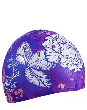 Plaukimo kepurėlė MAD WAVE FLEUR Plaukimo kepurėlė MAD WAVE FLEUR
