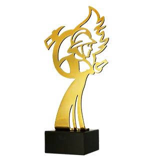 Metalinė figūrėlė GAISRININKAS BL-FIR