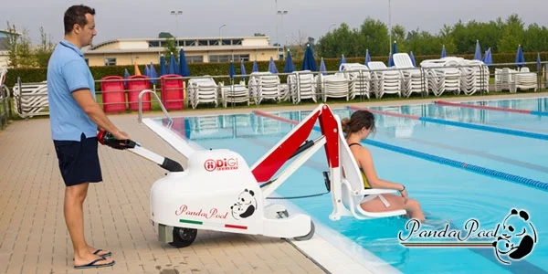 Mobilus keltuvas į baseiną PandaPool Mobilus keltuvas į baseiną PandaPool