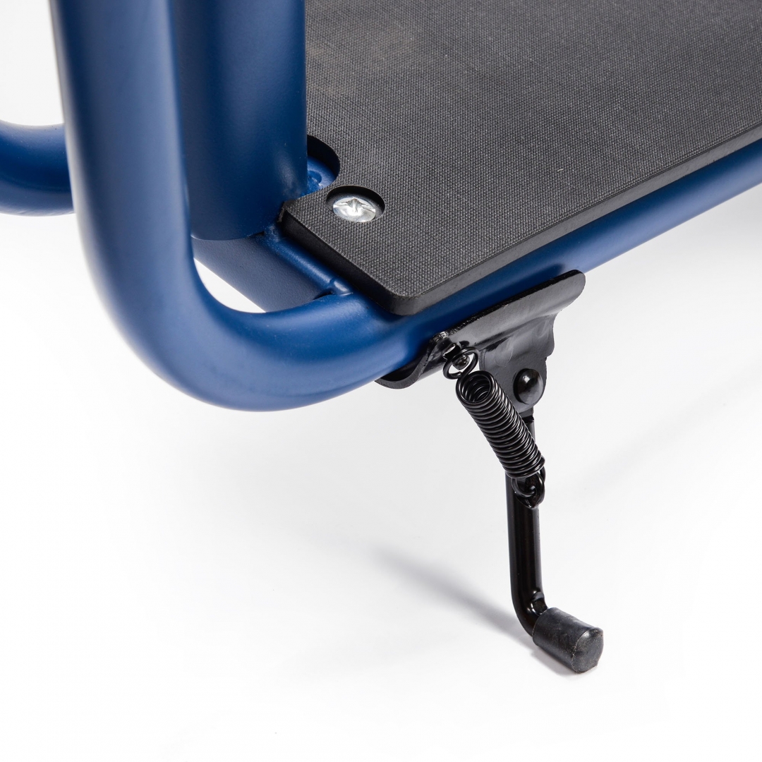 Paspirtukas pripučiamais ratais FOZZY, mėlynas - Image 3