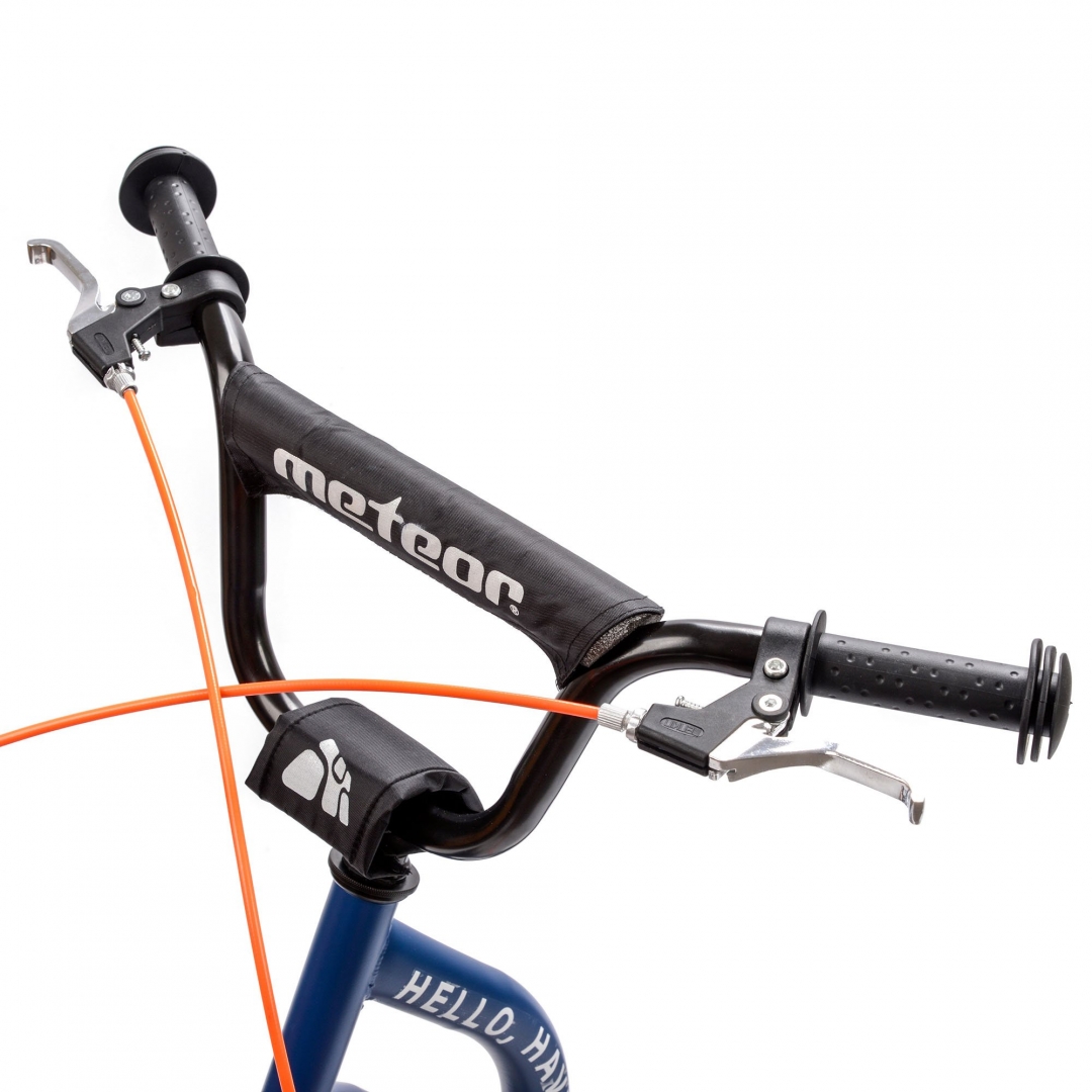 Paspirtukas pripučiamais ratais FOZZY, mėlynas - Image 2